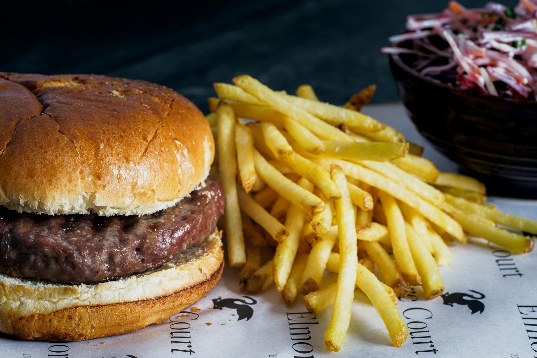 Scwharmaniac Signature Burger